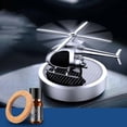 thumbnail image 3 of Ambientador para Coche de 2 Uds., Recarga de Energía Solar, Helicóptero, Apto para Oficina Macarena ambientador de coche, 3 of 8