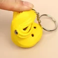 thumbnail image 3 of 3D Silicone Slipper Sandal Keychain EVA Mini Hole Slippers Key rings For Women Men DIY Backpack Decoration black, 3 of 6