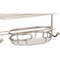 thumbnail image 5 of Silver Shower Caddy with 2 Shelves, Zenna Home over-the-Showerhead, 5 of 6