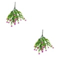 thumbnail image 2 of Billuyoard Flor artificial para la decoración del hogar - Aspecto realista Decoración de loto de plástico de bajo mantenimiento Loto Loto 2Conjunto, 2 of 6