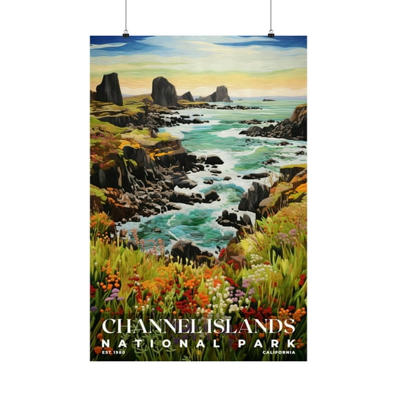 ELNEIT - Channel Islands National Park Poster, Unframed Matte Paper, S09