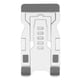 thumbnail image 1 of Soporte para teléfono móvil Soporte para teléfono móvil portátil plegable de aleación de aluminio para teléfonos móviles y tabletas de menos de 8 pulgadas, color plateado, 1 of 9
