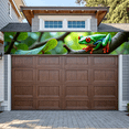 thumbnail image 7 of Vivid Colorful Frog Themed Background Banner for Party Decorations Photography Props Jungle Themed Events and Animal Lovers Gatherings, 7 of 7