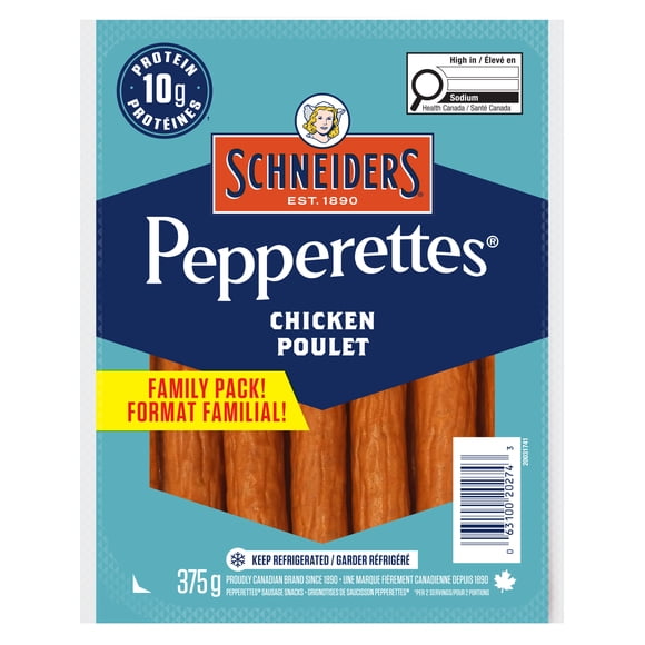 Schneiders Saucissons de poulet PepperettesMD 375 g