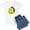 With Blue Strpe Pant, variant on CafePress - Softball Santa Women's Light Pajamas - Women's Short Sleeve Print T-Shirt and Pants Light Cotton Pajama Set