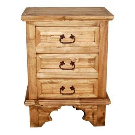 Three Drawer North Shore Night Stand - Kamisco