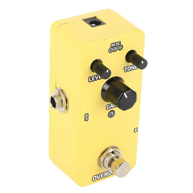 Electric Guitar Effects Pedal Mini Modulation Pedal Single Block Simulation Pedal with Excellent Sound Effect for Hard Rock
