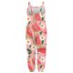 thumbnail image 5 of Mono para niñas pequeñas con estampado de flores, mono con tirantes, ropa de verano, 5 of 6