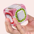 thumbnail image 1 of Juguete giratorio de bola de cubo, juguete de eje de rotación de dedo para niños, regalo de vacaciones (verde) Likrtyny Para estrenar, 1 of 7