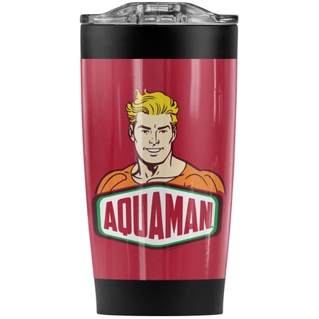 Aquaman Sign Stainless Steel Tumbler 20 oz Coffee Travel Mug/Cup Vacuum Insulated & Double Wall with Leakproof Sliding Lid | Great for Hot Drinks and Cold Beverages