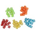 thumbnail image 1 of 6 Sided Game Dice, 50Pcs 6 Sided Translucent Dice Plastic  For Board Games, 1 of 8