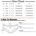 thumbnail image 3 of All Season Panties for Women Lightweight Women Fashion Solid Color Low Rise Thong Breathable Leisure Briefs Seamless Underwear Plus Size Daily Panties, 3 of 3