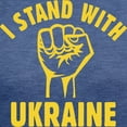 thumbnail image 3 of CafePress - I Stand With Ukraine Womens Tri Blend T Shirt - Womens Tri-blend T-Shirt, 3 of 4