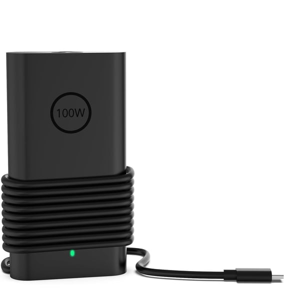 Cargador USB-C SLRIOYS de 100W compatible con Dell Pro Max/Plus 16 14 13, Precision 5690 5680 5770 5570, XPS 15 17 14 13 9700 9520, Inspiron 16 14 Plus, ideal para viajes y oficina