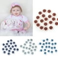 thumbnail image 4 of 20Pcs Plastic Doll Safety Eyes For Animal Toy Puppet Making DIY Craft Accessories, 4 of 14