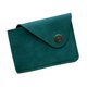 thumbnail image 5 of Tarjetero con cierre a presión, tipo sobre, ideal como regalo cumpleaños. Ranuras compactas para tarjetas crédito. Verde, 5 of 10