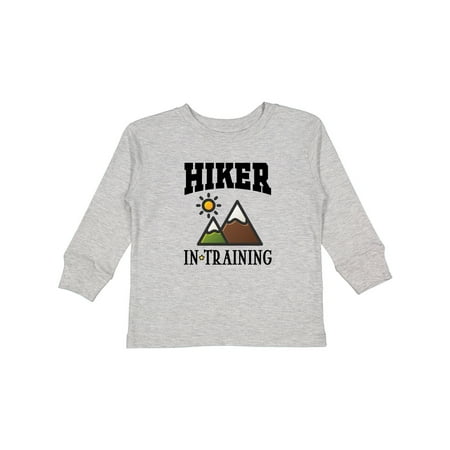 

Inktastic Future Hiker in Training Gift Toddler Boy or Toddler Girl Long Sleeve T-Shirt