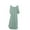 Green, variant on Diufon Women's Casual Nightgown Half Lantern Sleeves Crew Neck Pajamas Dress Comfy Loose Pleated Nightdress