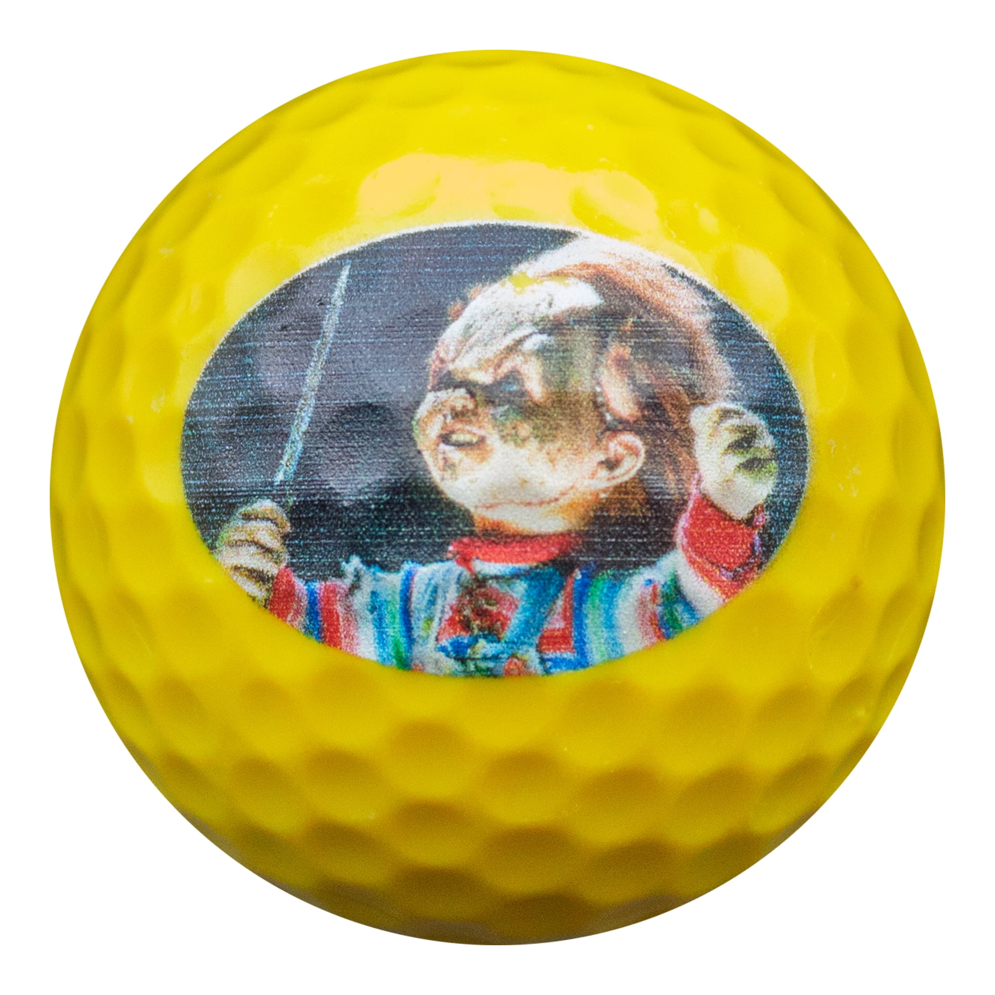 Halloween Horror Golf Balls – 12-Pack with Classic Movie Monster Designs by GBM GOLF