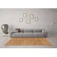 thumbnail image 3 of Ahgly Company Indoor Rectangle Abstract Orange Modern Area Rugs, 7' x 9', 3 of 4