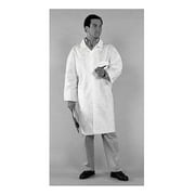 Kimberly-Clark Professional 417-10029 Large Kleenguard White Lab Coat Snap Front