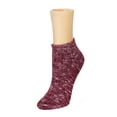 thumbnail image 2 of MeMoi Rib Space Low Cut Running Super-Fit Cotton Socks - Womens - Female, One Size, Coffee Bean, 2 of 3