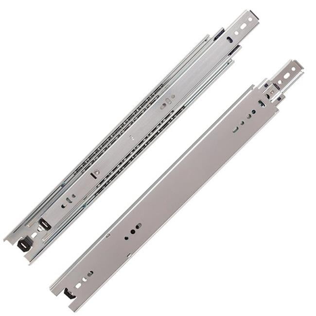Heavy-Duty 14" Zinc Full Extension Side Mount Drawer Slide