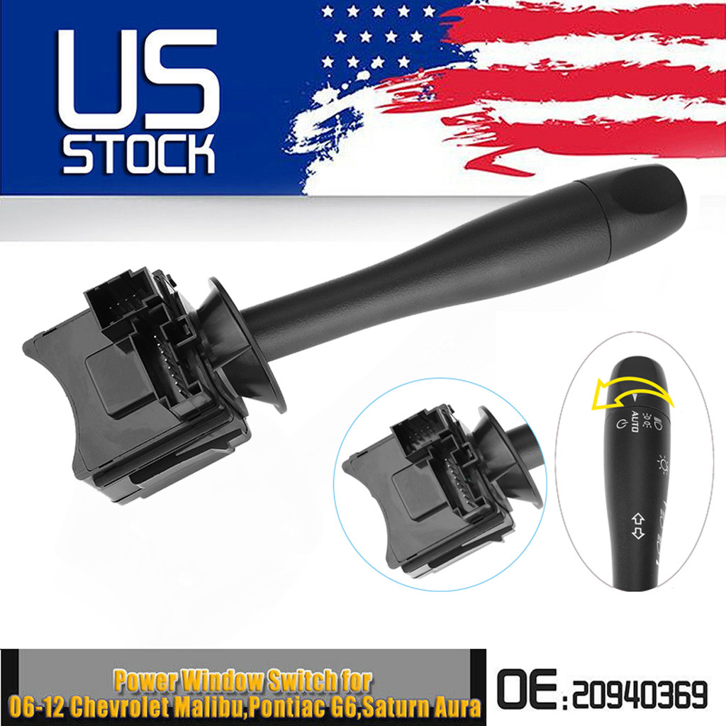 Headlight Turn Signal Switch Arm Stalk for Saturn Aura Chevy Malibu Pontiac G6