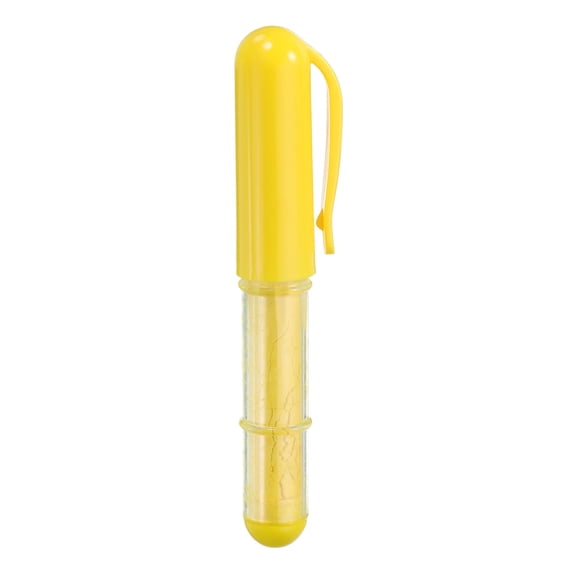 Uxcell Fabric Chalk Marker Tailors Liner Chalk Pen Style for Sewing Quilting & Crafts, Yellow