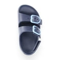 thumbnail image 3 of Wonder Nation Toddler Kids EVA Double Buckle Sandals, 3 of 8