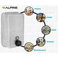 thumbnail image 6 of Alpine Stainless Steel Soap Dispenser Wall Mount - Commercial Liquid Soap Dispenser Perfect for Bathroom, Kitchen, Refillable 1200 ml ADA Compliant (Vertical), 6 of 8