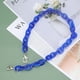 thumbnail image 5 of EeaseMX Cadena decorativa de acrílico de 60 cm de largo para bolso de mano, con hebilla de aleación de doble extremo, correas de repuesto para bolsos pequeños (azul), 5 of 7