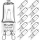 thumbnail image 1 of AIDUCHO G9 Halogen Bulbs 40W, 2-Pin Transparent Capsule, Warm White 2700K, Dimmable - Compatible with Philips (Pack of 10), 1 of 5
