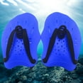 thumbnail image 2 of 1Pair Ergonomic Design Lightweight Swim Webbed Vibrant Color Adjustable Hand Webbed Gloves for Men Women Kids, 2 of 7