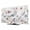 White, variant on Botanical Flowers TV Dust Cover,Stretchable TV Screen Desktop Computer Protector Cover,Watercolor Farmhouse Floral Herbs Television Dustproof Slipcover for 19–24 Inch Flat or Curved TVs