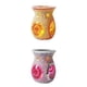 thumbnail image 1 of 2 Piezas de Quemadores de Aceite, Calentador de Cera, Difusor de , Morado Y Naranja, 1 of 9