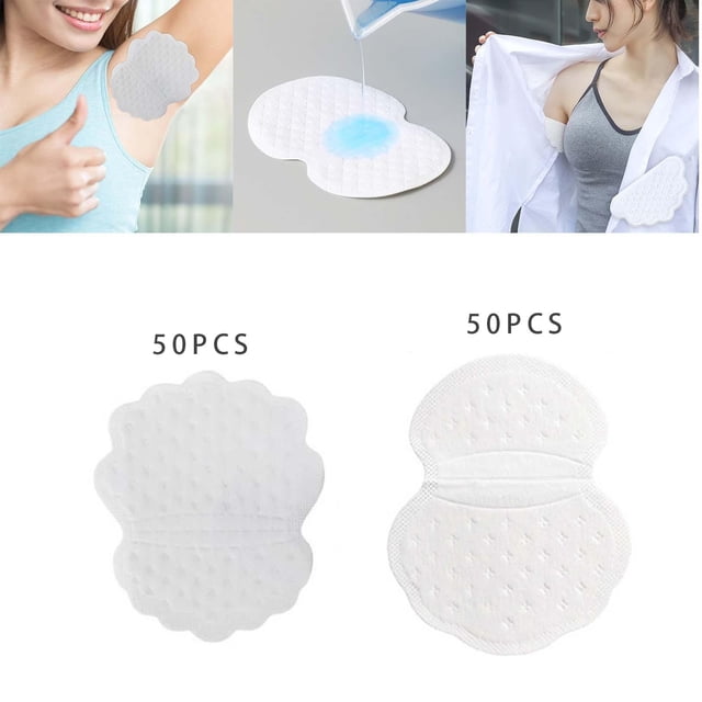 100 Almohadillas De Protección Contra El Sudor En Las Axilas No Visibles Para Sudar, Hombres Y Mujeres Yinane Almohadillas protectoras contra el sudor en las axilas