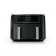 thumbnail image 1 of Ninja Air Fryer, Roast, Bake, Air Fry, Crisps, Broil, Reheats, Keep Warm, 10-in-1, Fries, Frozen Food, Veggies, and Meat, Quick Meals, Healthy Meals, Less Oil, 10 QT, Black, DZ302​, 1 of 5
