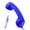 Blue, variant on Portable Phone Earpiece Directs 3.5mm Plugs Clear Microphones Build For Professional Calls And