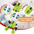 thumbnail image 3 of Talking Robot Toys For Kids Rechargeable Interactive Toy Repeats Your Voice, 3 of 5