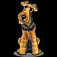 thumbnail image 3 of CafePress - Airedale Welsh Terrier - Women's Dark Pajamas, 3 of 4