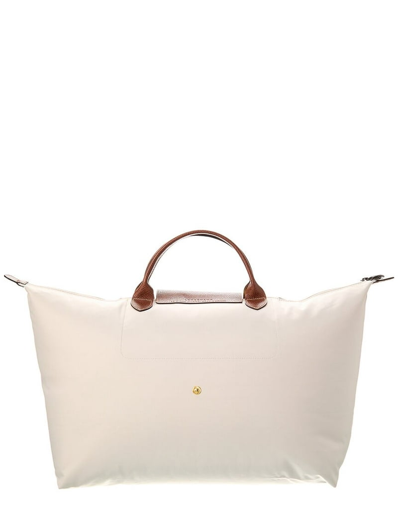 Longchamp Women's Canvas Le Pliage Original Bag, Beige