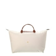 Longchamp Womens Canvas Le Pliage Original Bag, Beige