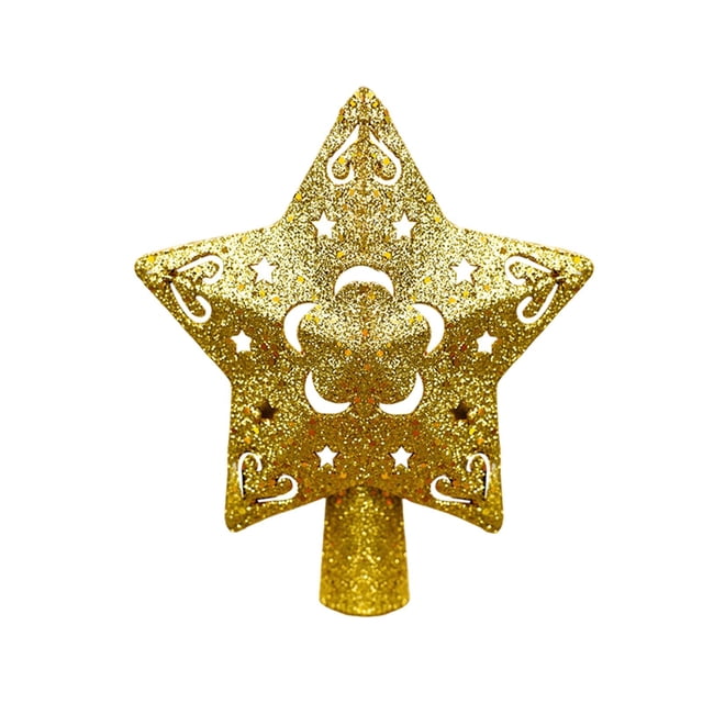 Adorno para árbol de Navidad con luz LED y USB Estrella