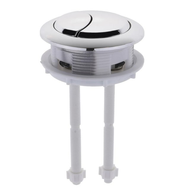 Empuje La Palanca Del Botón Del Tanque Del Retrete Del Botón Del Retrete Que Descarga con Un Chorro de Agua 38/48 / 58m M de Diámetro 58mm Baoblaze Botón de inodoro de baño