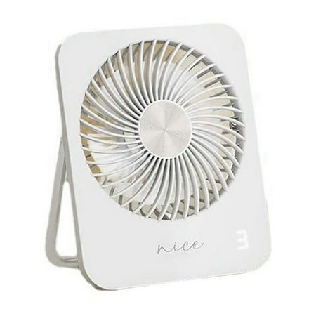 

Fans That Blow Cold Air Large Room USB Desktop Fan Small Personal 3 Speed Wind Portable Quiet Can Be Suspended Adjustable Desk For Office Car Indoor And Outdoor for Job Site use