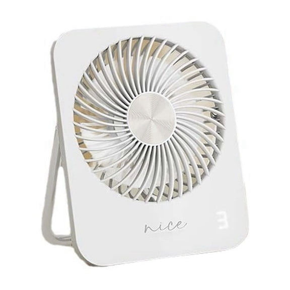 LYCAQL USB Desktop Fan Small Personal Fan 3 Speed Wind Portable Quiet Can Be Suspended Adjustable Desk Fan For Office Car Indoor And Outdoor
