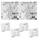 thumbnail image 1 of Glitter Backdrop Plastic Panel for Party 6Pcs Shimmer Wall Hanging Decor, 1 of 5