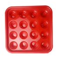 thumbnail image 1 of 16 Holes Billiards Tray Pool Tray Pool Halls Storage Organizer Holder 25*25cm, 1 of 1