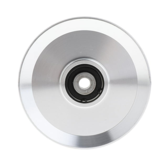 Polea de repuesto para rodamiento de fitness, aleación de aluminio, resistente al desgaste, mecanizado CNC 120mm Plata